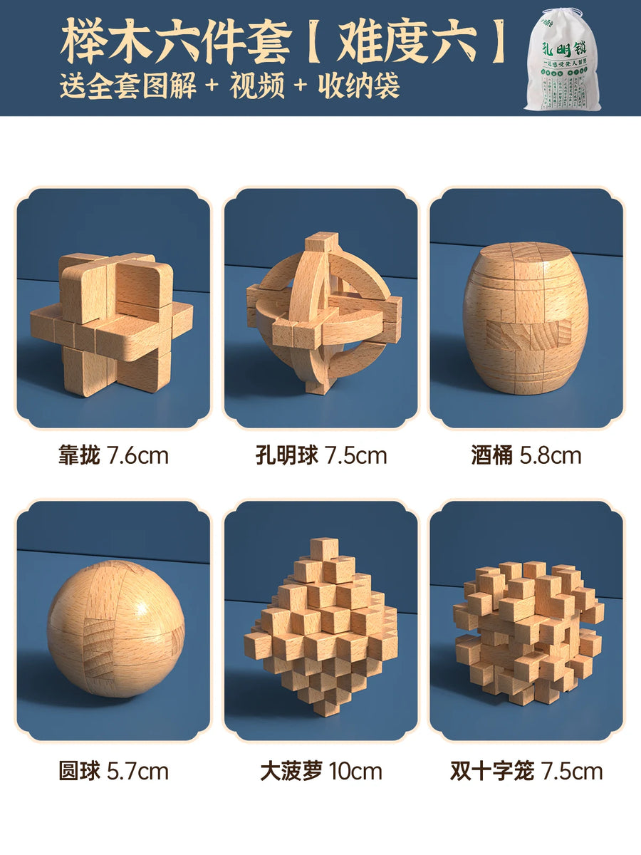 6-puzzle bag set - Level 6