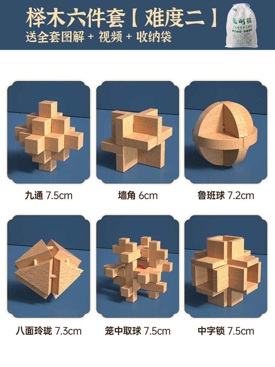 6-puzzle bag set - Level 2