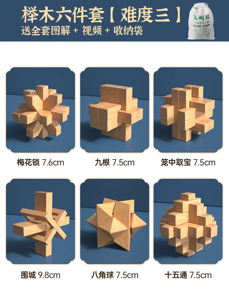 6-puzzle bag set - Level 3