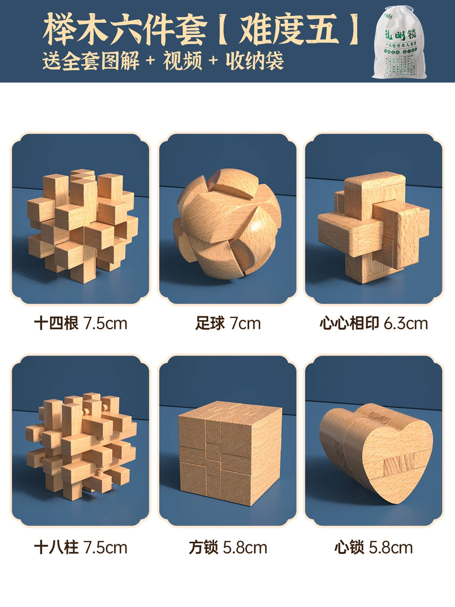 6-puzzle bag set - Level 5